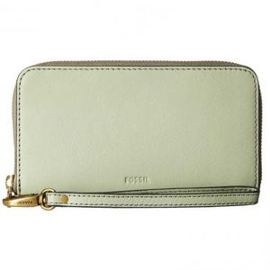 Fossil - Emma Smartphone wristlet (Light Sage)